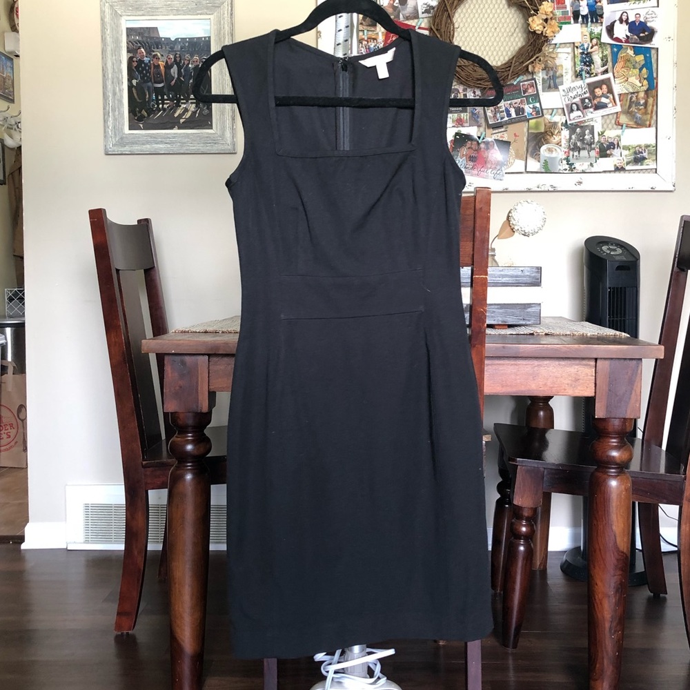 Banana Republic - Square-neck Sheath Dress - Sz 2